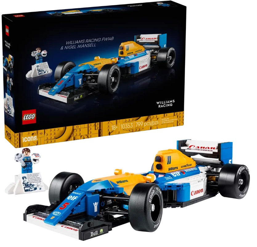 Icons Williams Racing FW14B & Nigel Mansell - 10353