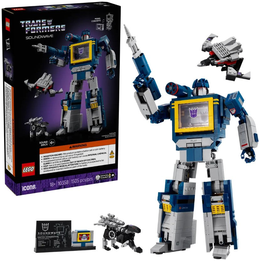 Icons Transformers: Soundwave - 10358