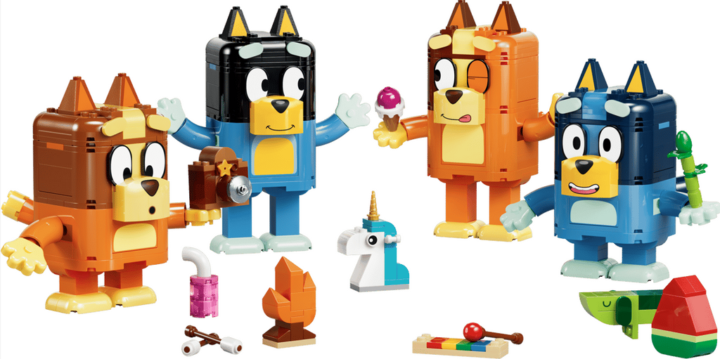 Bluey Brick-Built Bluey Family - 11217