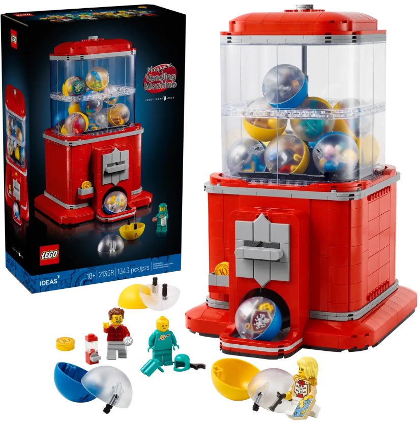 Ideas Minifigure Vending Machine - 21358