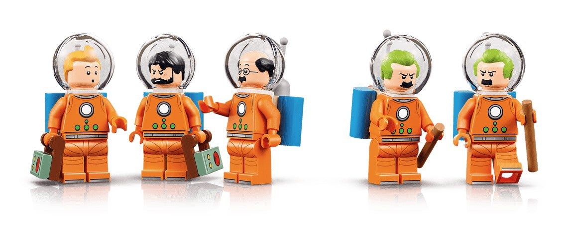 Ideas Tintin Moon Rocket - 21367