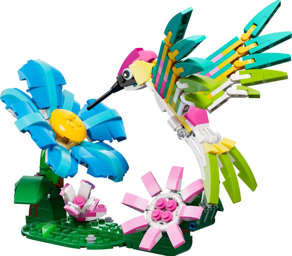 Creator 3in1 Wild Animal: Colorful Hummingbird - 31384