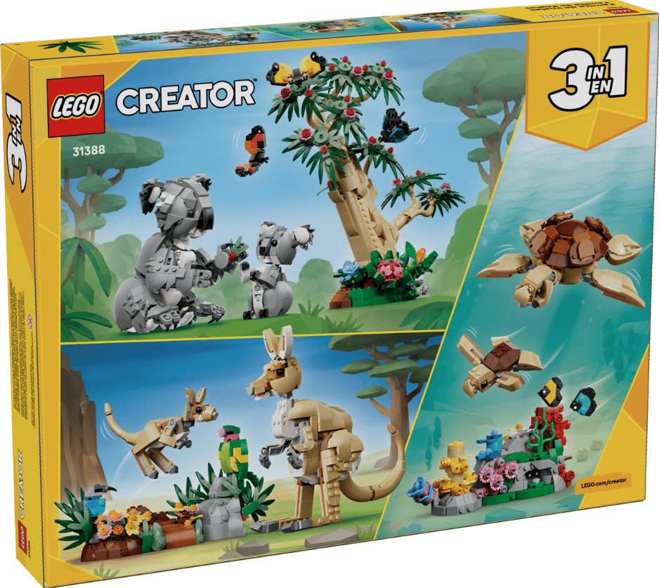 Creator 3in1 Wild Animals: Family of Koalas - 31388