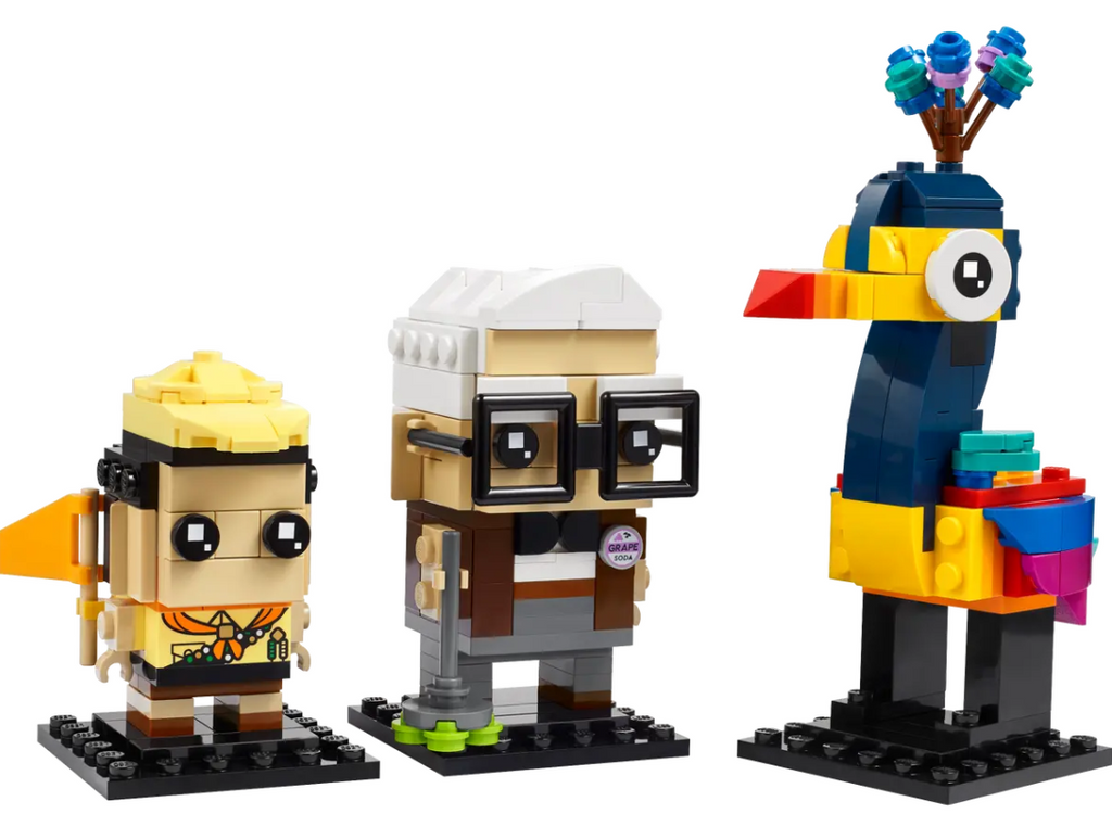 Brickheadz and Pixar Carl, Russell & Kevin - 40752