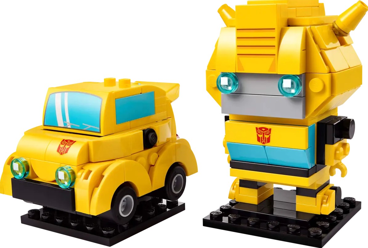 Brickheadz Bumblebee Robot & Vehicle - 40804
