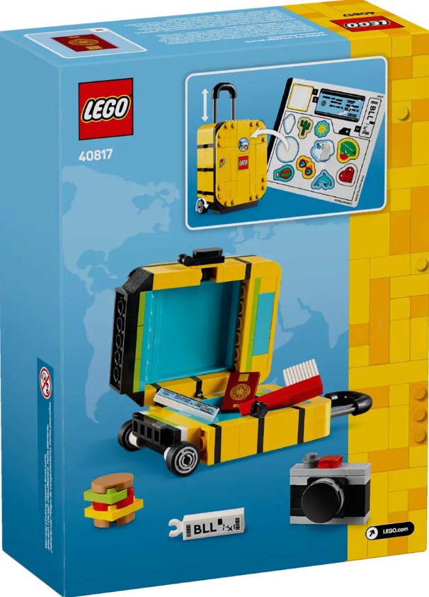 Yellow Travel Suitcase - 40817