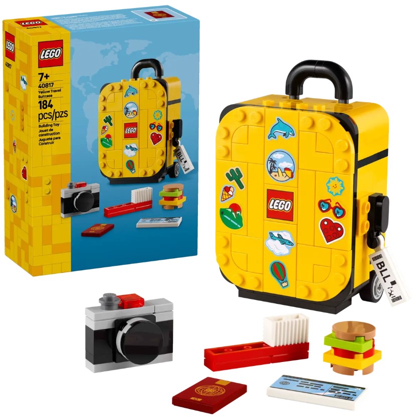 Yellow Travel Suitcase - 40817