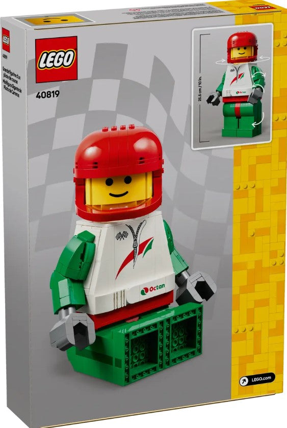 Up-Scaled Racing Driver Minifigure - 40819