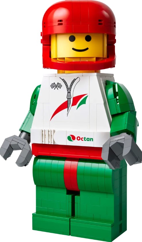 Up-Scaled Racing Driver Minifigure - 40819