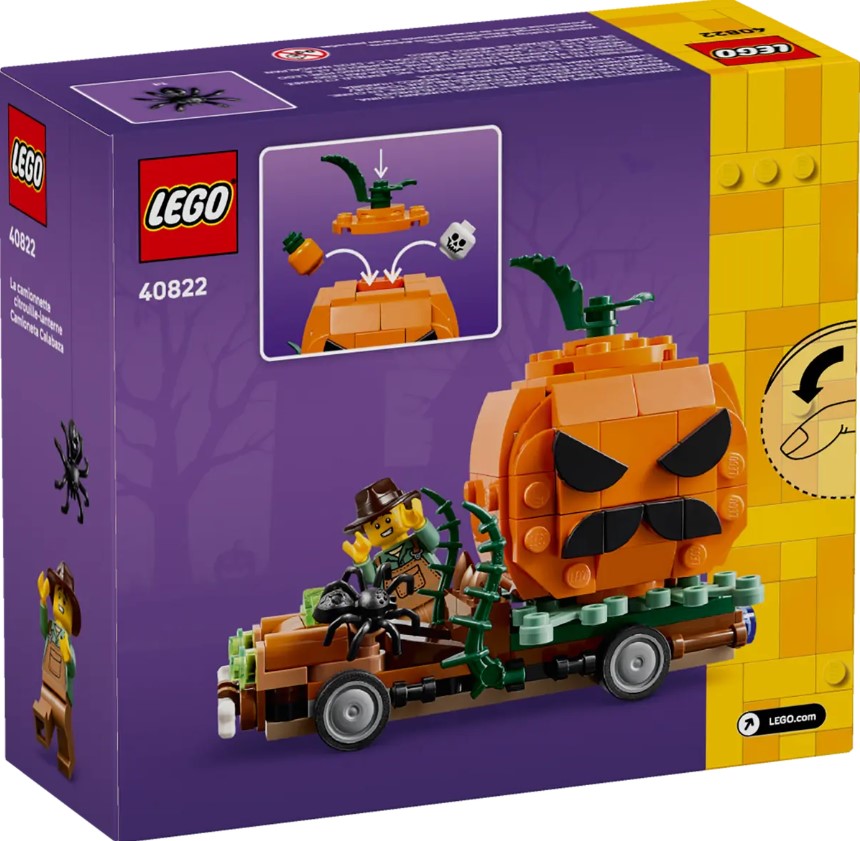 Jack-O'-Lantern Pickup Truck - 40822