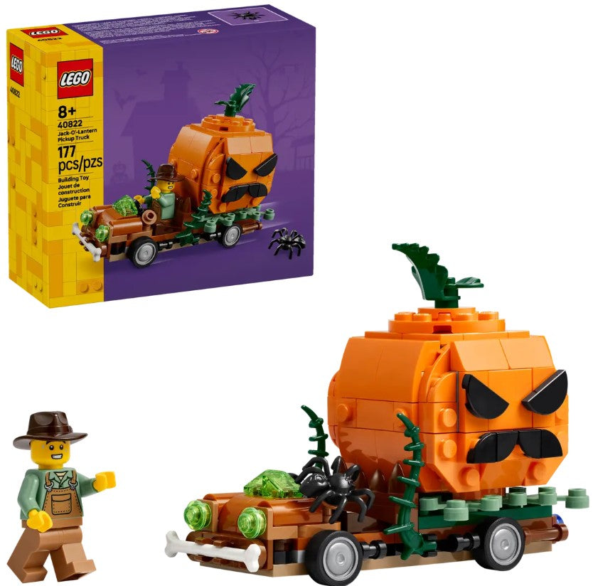 Jack-O'-Lantern Pickup Truck - 40822