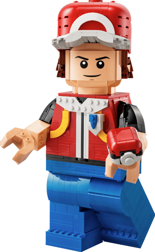 Pokémon Up-Scaled Red Minifigure - 40868