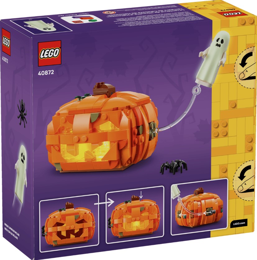 Halloween Pumpkin Lantern - 40872