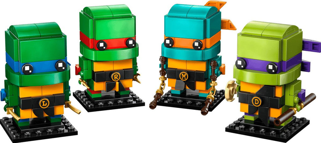 Brickheadz Teenage Mutant Ninja Turtles Figures - 40878