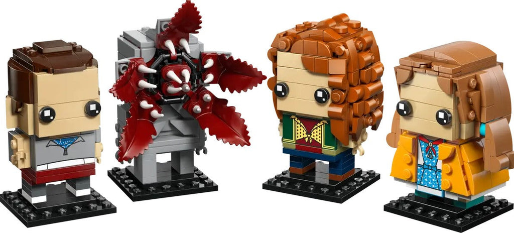Brickheadz Stranger Things: Eleven, Max, Demogorgon and Holly Figures - 40879