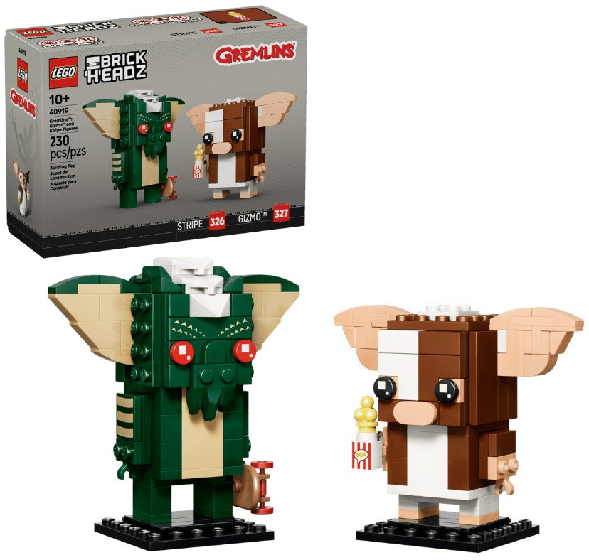 BrickHeadz Gremlins Gizmo and Stripe Figures - 40919