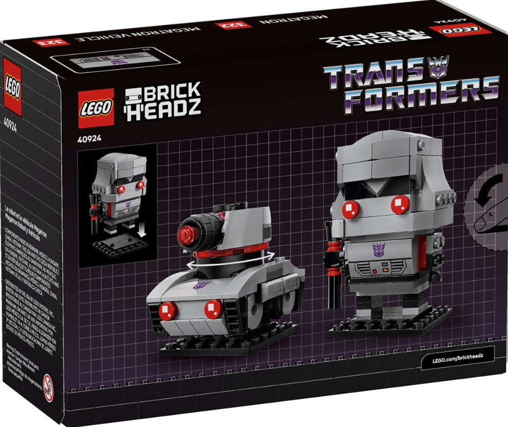 Brickheadz Megatron Robot & Vehicle - 40924