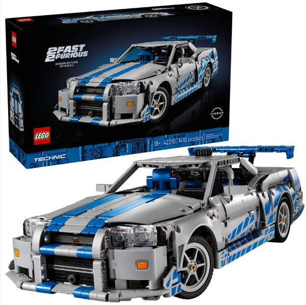 2 Fast 2 Furious Nissan Skyline GT-R (R34) Car - 42210