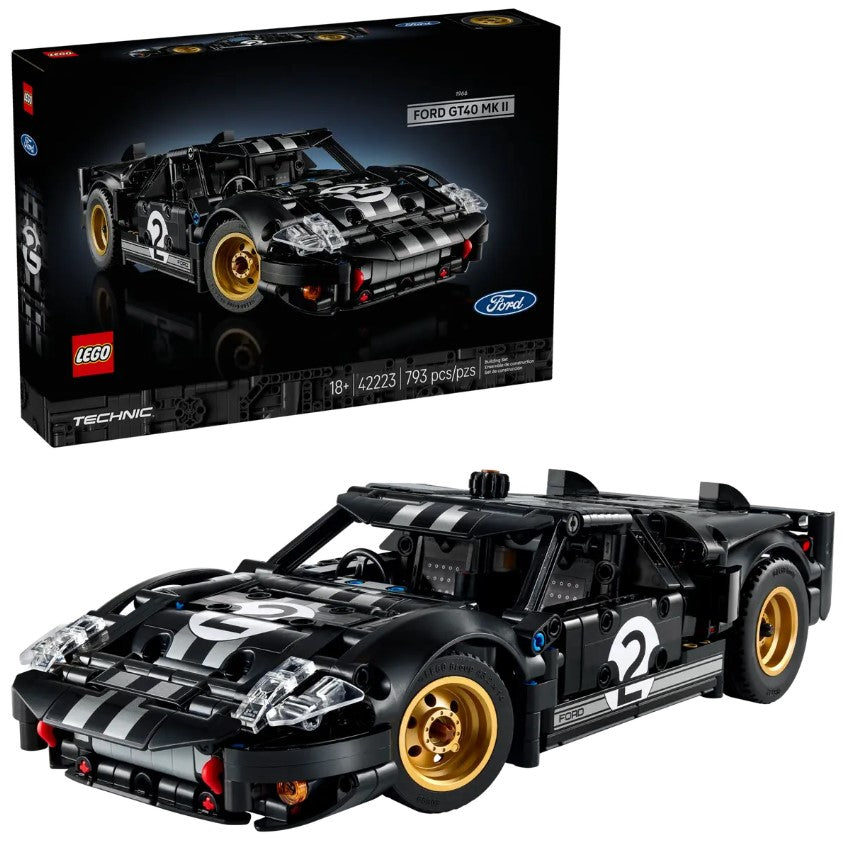 Technic 1966 GT40 MKII Race Car - 42223