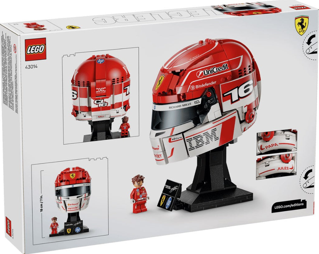 Editions Scuderia HP Charles Leclerc Helmet - 43014