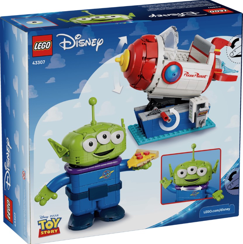 Alien with Pizza Planet Rocket Ride - 43307