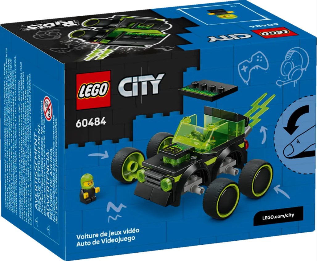 City Rides - Gaming Race Car - 60484