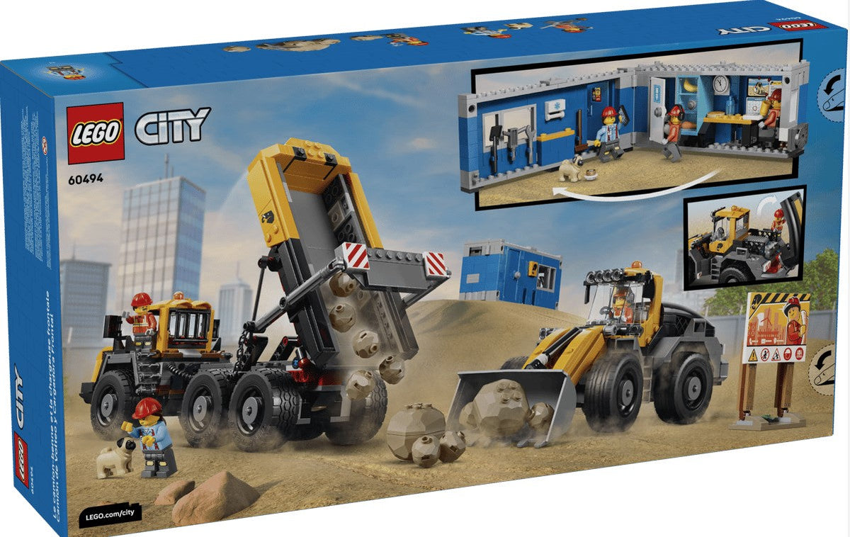 City Dump Truck & Front End Loader - 60494