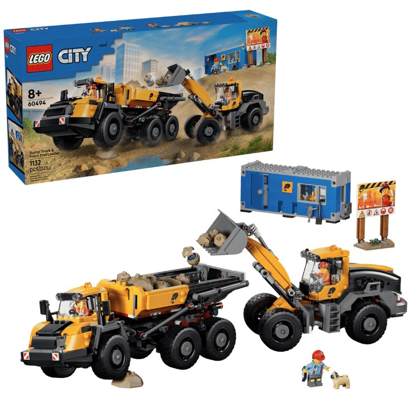City Dump Truck & Front End Loader - 60494