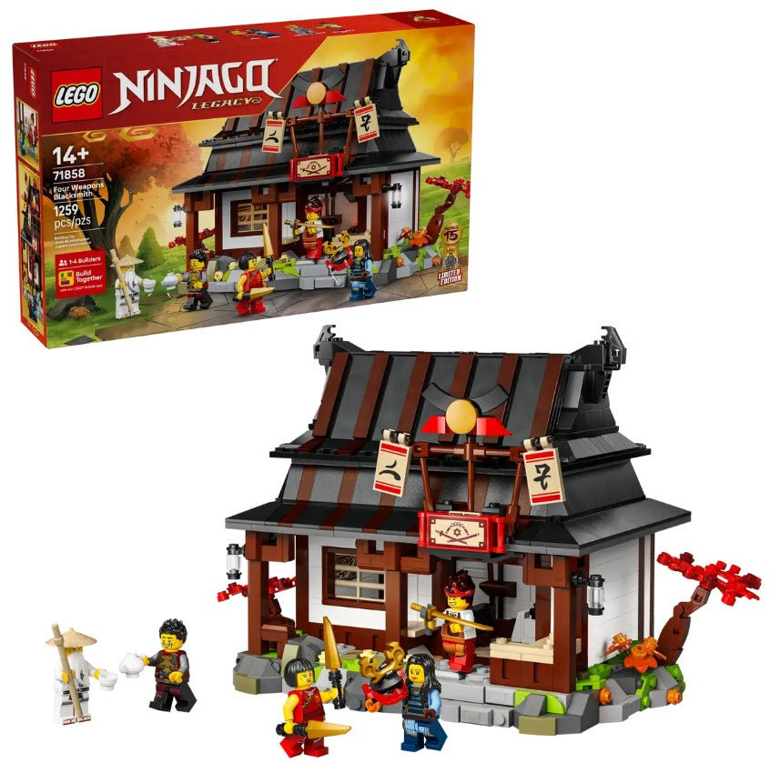 NINJAGO Four Weapons Blacksmith 15th Anniversary - 71858
