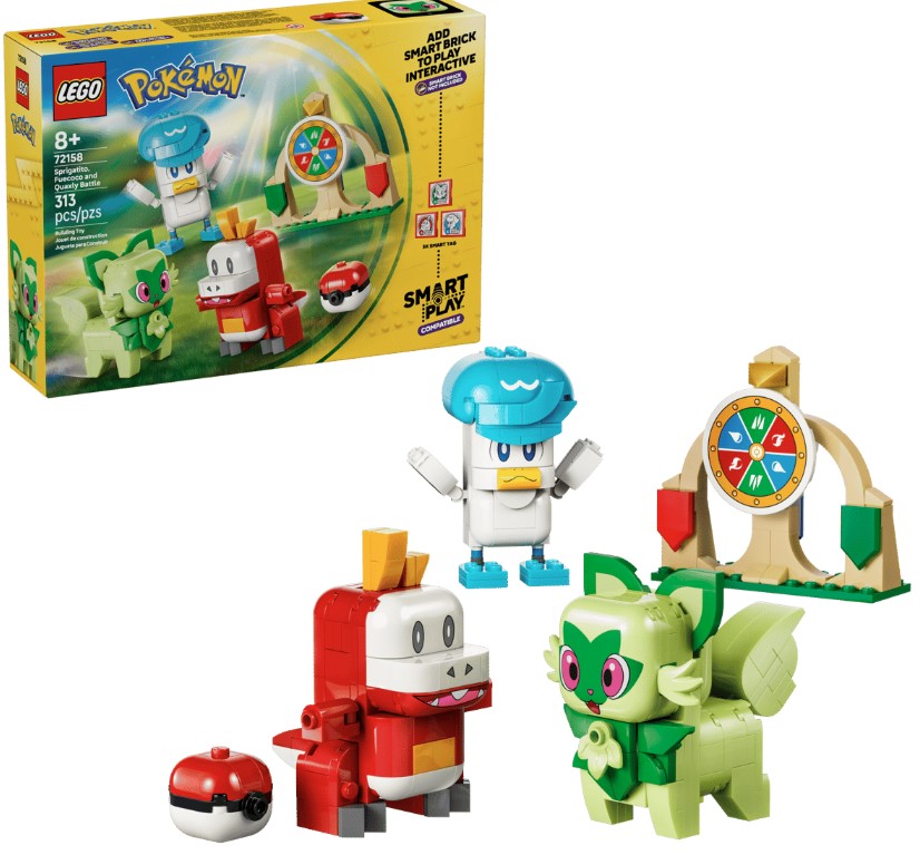 Pokémon SMART Play: Sprigatito, Fuecoco and Quaxly Battle - 72158