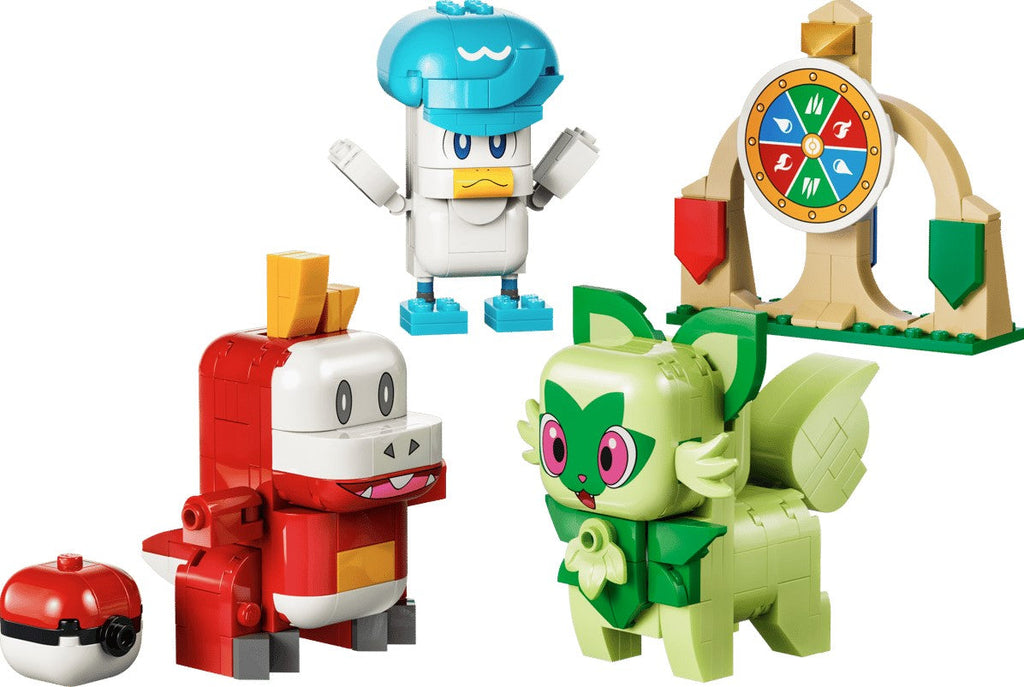 Pokémon SMART Play: Sprigatito, Fuecoco and Quaxly Battle - 72158