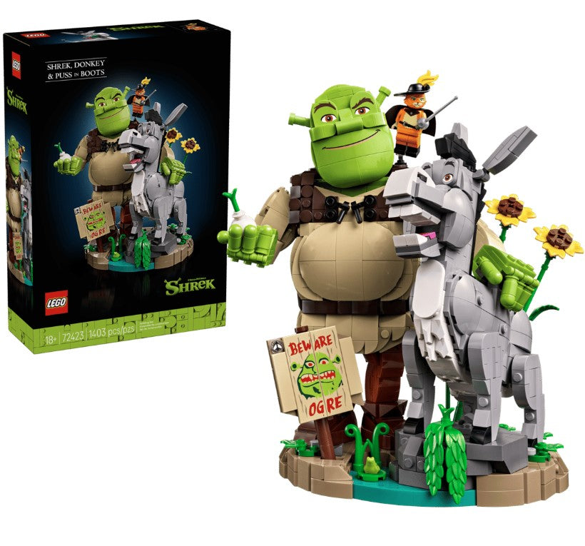Shrek, Donkey & Puss in Boots - 72423