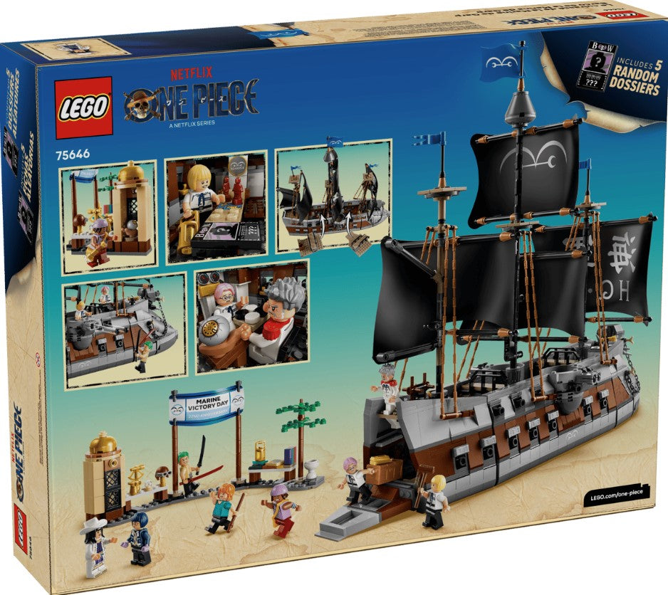 One Piece Garp's Marine Battleship - 75646