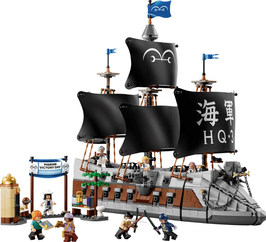 One Piece Garp's Marine Battleship - 75646