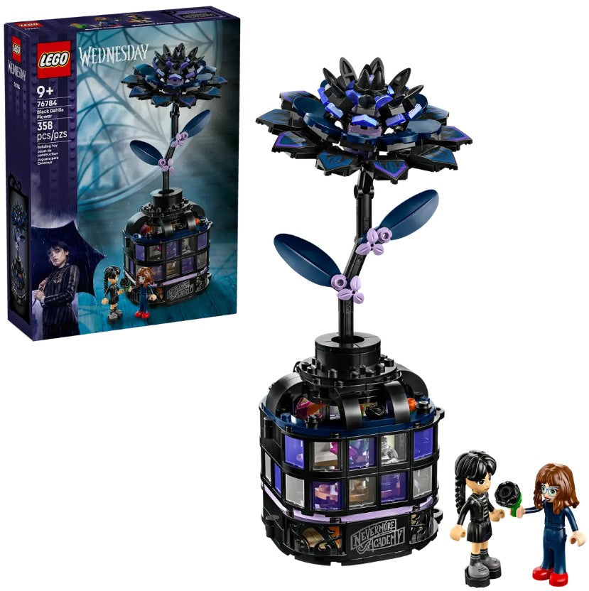 Wednesday Black Dahlia Flower - 76784