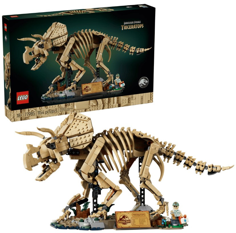 Jurassic World Dinosaur Fossils: Triceratops - 77985