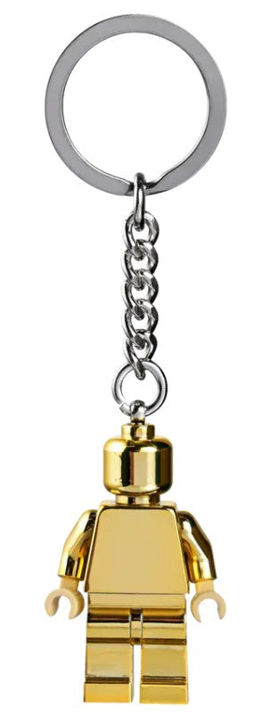 Gold Minifigure Key Chain - 850807