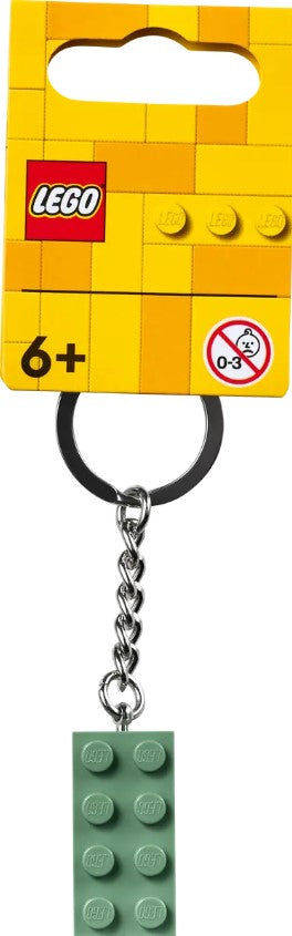 2x4 Sand Green Key Chain - 854159