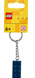 Earth Blue 2x4 Brick Key Chain - 854237