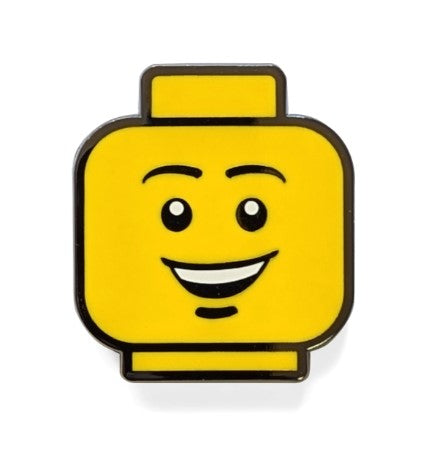 Minifigures Enamel Head Boy Snap Button - 53153