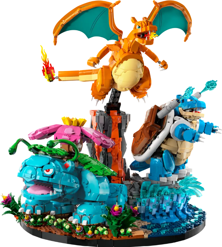 Pokemon Venusaur, Charizard and Blastoise - 72153