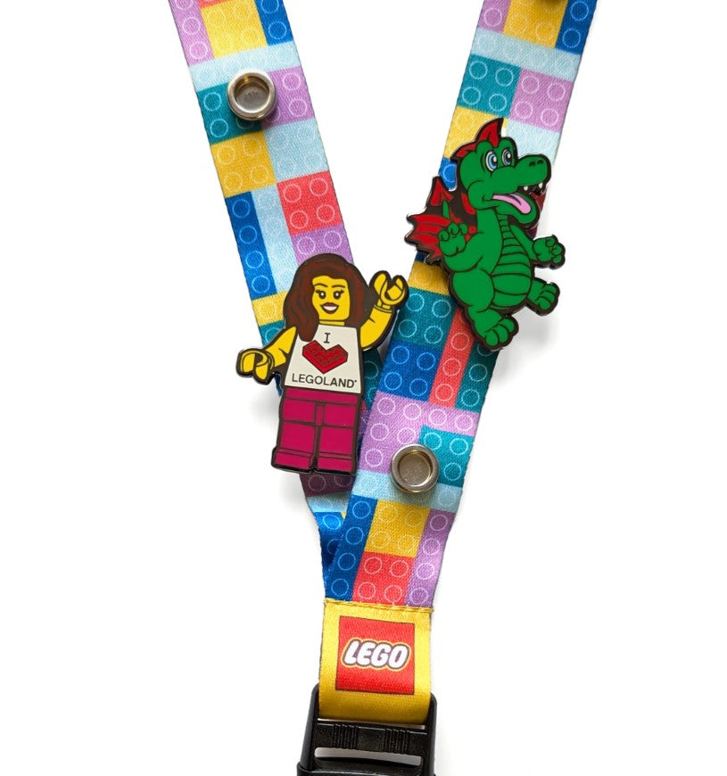 Minifigures System Starter Lanyard Set Multi-Color - Girl and Ollie - 53296