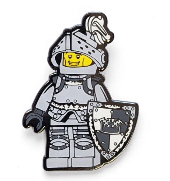 Minifigures Enamel Knight Snap Button - 53309