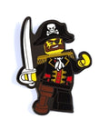 Minifigures Enamel Pirate Snap Button - 53301