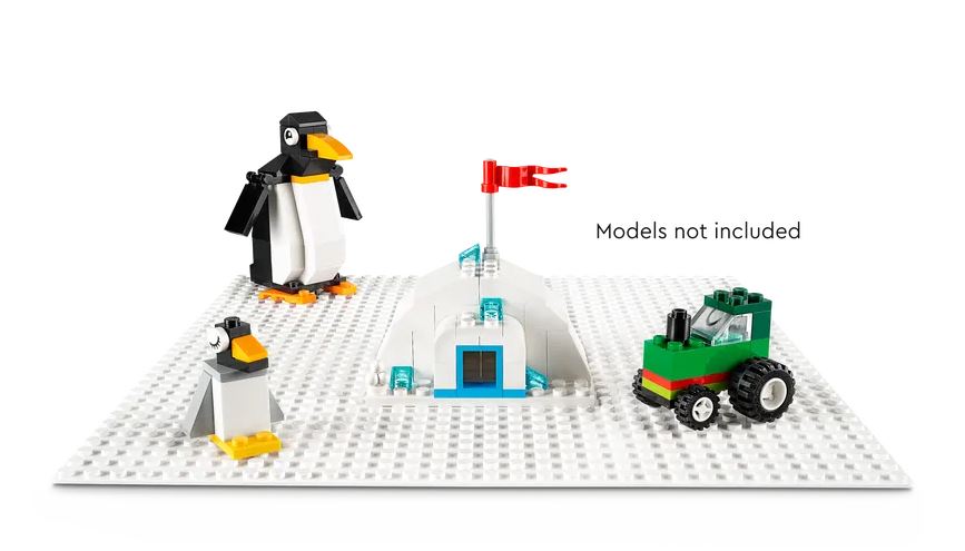 Classic White Baseplate - 11026