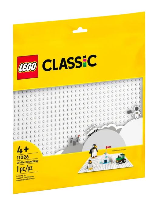 Classic White Baseplate - 11026